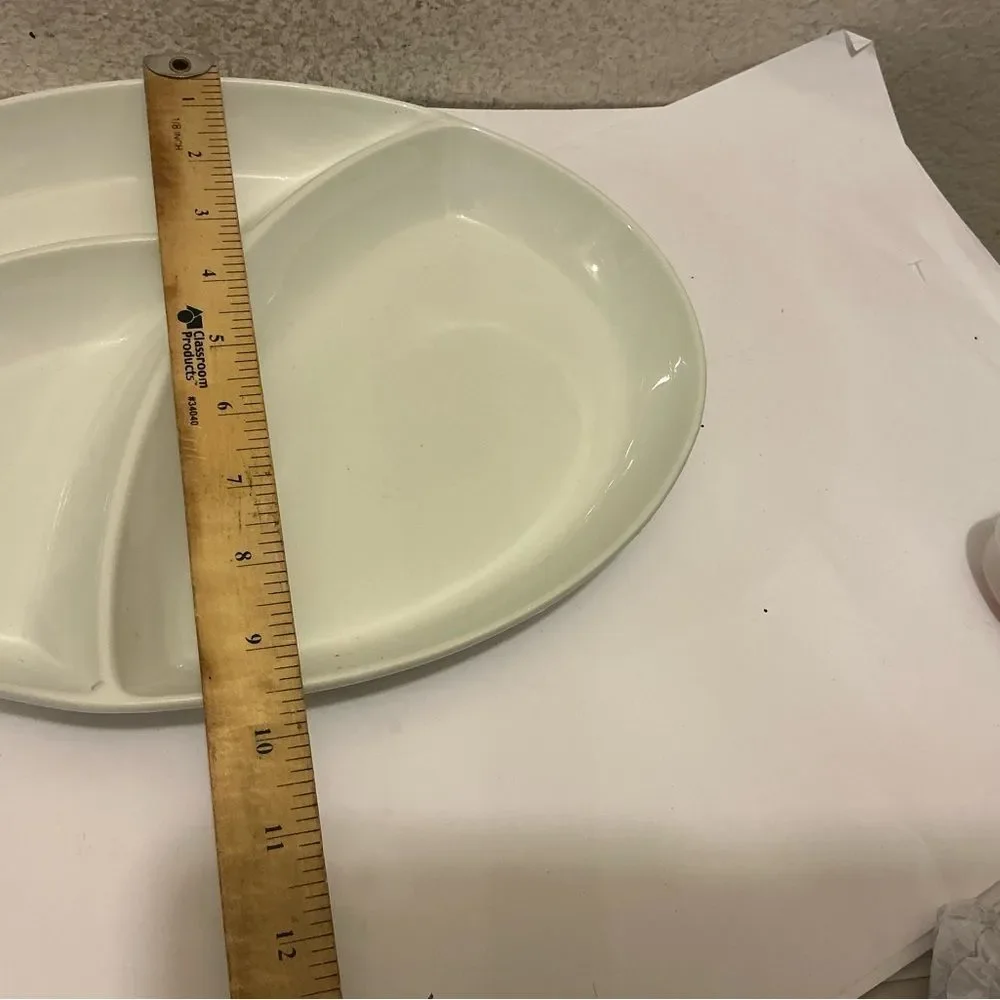 PIER 1 IMPORTS Tasting Party divided tray platter 13X9.5''
